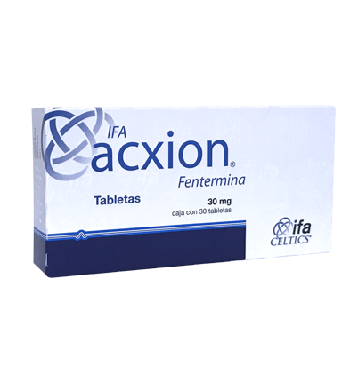 Acxion (phentermine) 30mgs 30tabs